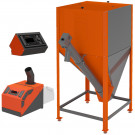 ​Пеллетная горелка 26 Комфорт 2.0​ (горелка+пу+механизм+напольный бункер) (Теплодар)