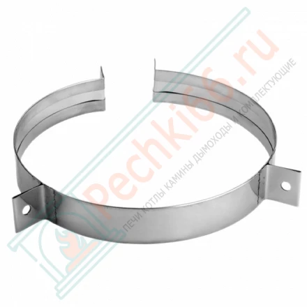 Хомут для растяжки на трубу с изол V50R (ОЦИНК-RAL/0,5) d-200/300 (Вулкан)