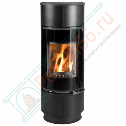 Печь-камин Atika Ceramik, черная (Thorma)