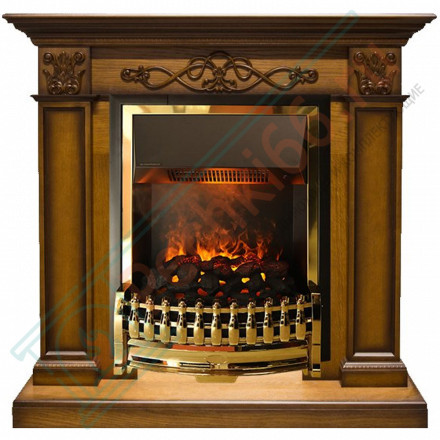 Электрический каминокомплект Verona - Дуб антик с очагом Atherton (Dimplex)