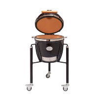 Керамический гриль Junior black с ножками (Monolith)