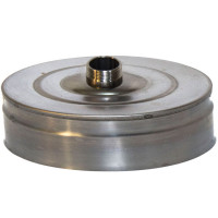 Заглушка с конденсатотводом (НЕРЖ-439/0,5) d-260 (УМК) Заглушка с конденсатотводом (НЕРЖ-439/0,5) d-260 (УМК)