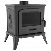 Чугунная печь-камин KOZA K7 (Kratki)
