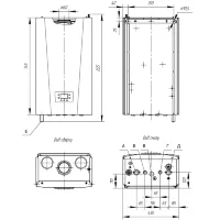 Конденсационный газовый котел Prime-C24 (Лемакс) 24 кВт