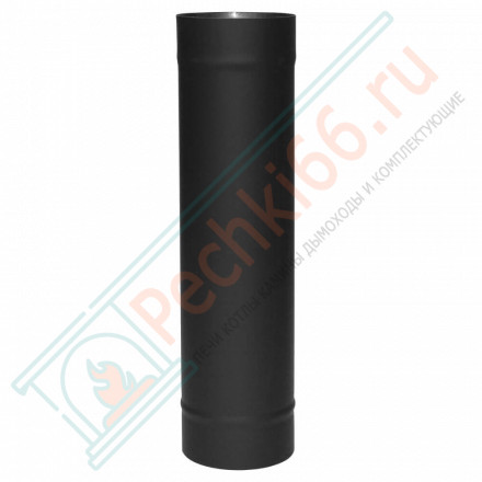 Труба VBR черная L=500 (НЕРЖ-439/0,8) d-200 (Вулкан)