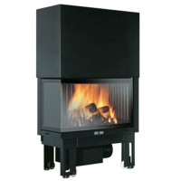 Каминная топка TITANO PLUS N DX, единое стекло (EdilKamin) 18 кВт