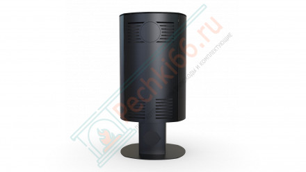 Печь-камин Orbis Top, золотая сталь (Defro-Home) 9кВт