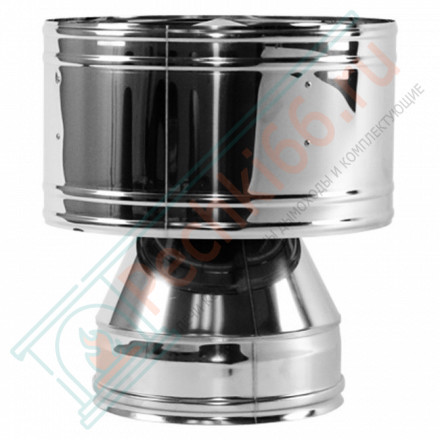 Дефлектор V50R с изол (AISI-321/0,8-AISI-304/0,5) d-300/400 (Вулкан-Cerablanket)