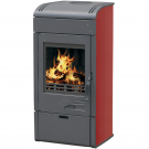Чугунная печь-камин Vesta, красная (Plamen) Чугунная печь-камин Vesta, красная (Plamen)