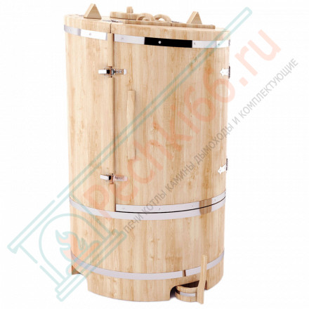 Фитобочка из кедра круглая со скосом (НКЗ)