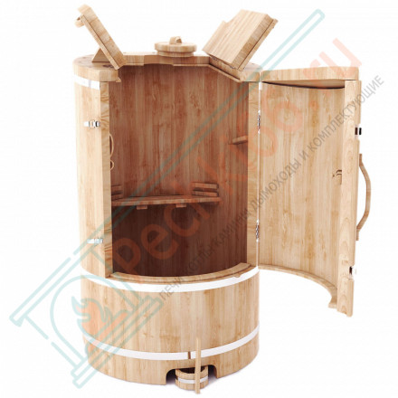 Фитобочка из кедра круглая со скосом (НКЗ)