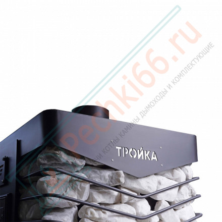 Печь для русской бани № 06МС 01 - Н, из нержавеющей стали (Тройка) до 18 м3
