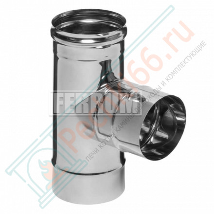 Тройник 90° (НЕРЖ-430/1,0) d-115 (Ferrum HF Plus)