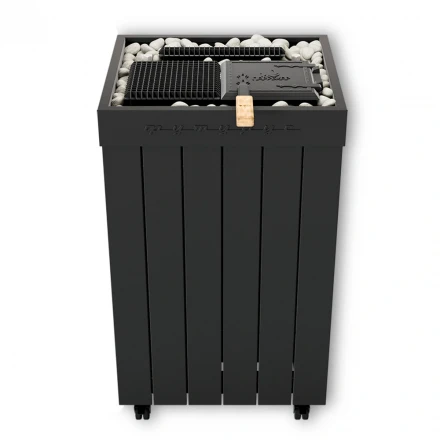 Электрическая паротермальная печь «ПАРиЖАР» ФутуРус 14 кВт в металлической облицовке медь, пульт в комплекте (Инжкомцентр ВВД) до 20 м3