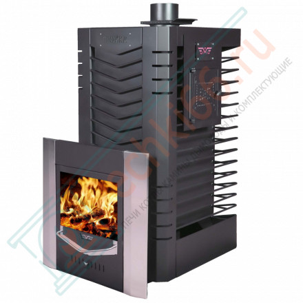 Печь для русской бани № 06МС 03 - Н, из нержавеющей стали (Тройка) до 36 м3