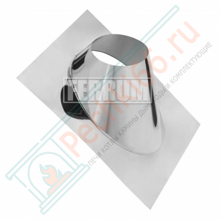 Крышная разделка угловая 30-45° (НЕРЖ-430/0,5) d-280 (Феррум)