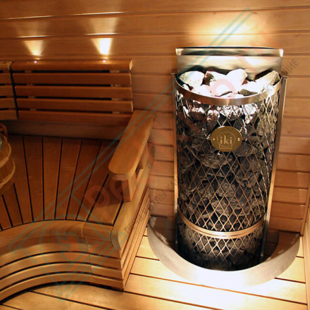 Электрокаменка пристенная Wall IKI 9 кВт (140 кг камней)