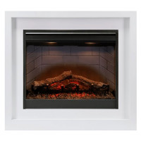 Каминокомплект электрический Bronx - Белый с очагом Symphony 26'' DF2608-INT (Dimplex)