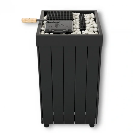 Электрическая паротермальная печь «ПАРиЖАР» ФутуРус 19,5 кВт в металлической облицовке медь, пульт в комплекте (Инжкомцентр ВВД) до 30 м3