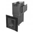 Чугунная печь для бани Торнадо 18М2 К БК, с Т/О и стеклом (Компакт) до 18 м³ Чугунная печь для бани Торнадо 18М2 К БК, с Т/О и стеклом (Компакт) до 18 м³