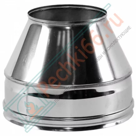 Конус Факел V50R с изол (AISI-321/0,5-ОЦИНК-RAL/0,5) d-130/230 (Вулкан)