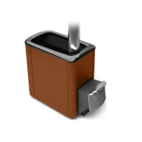 Печь для бани из нержавейки T.M.F Тунгуска XXL 2013 Inox ДА терракота