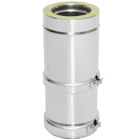 Труба телескоп Термо L300 – 450 ТТТ-Р с хомутом (316-0.8/304) d-250/350 (ТиС ПРомо)