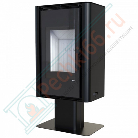 Печь-камин Solum Top, черная сталь (Defro-Home) 9кВт