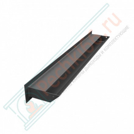 Вентиляционная решетка Люфт графит 6х60 (Kratki)