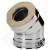 Отвод 15° V50R с изол (AISI-321/0,8-ОЦИНК-RAL/0,5) d-300/400 (Вулкан-Cerablanket)