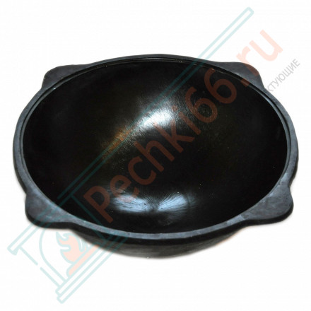 Узбекский чугунный казан круглое дно 12 л. (Наманган DAVR METALL)