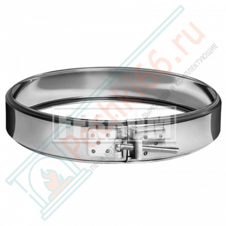 Хомут обжимной (НЕРЖ-430/0,5) d-350 (Феррум)