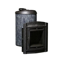 Банная печь Атмосфера L, ламели "Талькохлорит" наборный (ProMetall) Банная печь Атмосфера L, ламели "Талькохлорит" наборный (ProMetall)