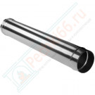 Труба прямая L=1000 без изол (НЕРЖ-321/0,5) d-150 (Дымок-Lux) Труба прямая L=1000 без изол (НЕРЖ-321/0,5) d-150 (Дымок-Lux)