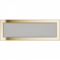 Вентиляционная решетка для камина 170х480, позолоченная (FireWay)