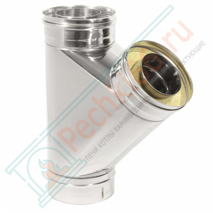 Тройник Термо 45° ТРТ-Р (304-0.8/304) d-120/220 (ТиС Стандарт)