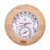 Термогигрометр 10-R круг, канадский кедр (212F) в Москве