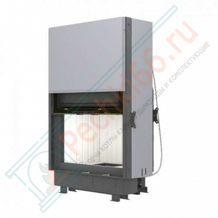 Топка Вега 800 B принтинг черный шамот (Экокамин)