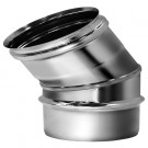 Отвод одностенный 30° (AISI-304/0,5мм) d-104 (Вулкан) Отвод одностенный 30° (AISI-304/0,5мм) d-104 (Вулкан)