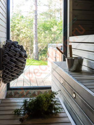 Электрическая печь Nest 4kw, нержавейка (HENKI)