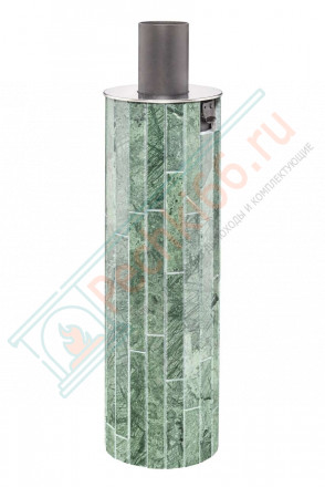 Дымоход - экономайзер Верде Гватемала наборный, d-115, L=1000 мм (Feringer)