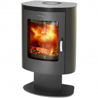 Печь-камин Визиера черная бронза (T.M.F) до 130 м3 Печь-камин Визиера черная бронза (T.M.F) до 130 м3