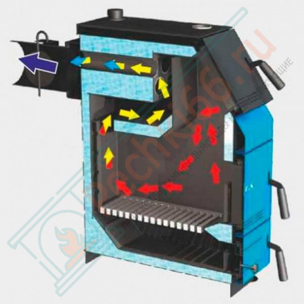 Котел полуавтоматический Тополь-М Turbo 60 (Zota) 60 кВт