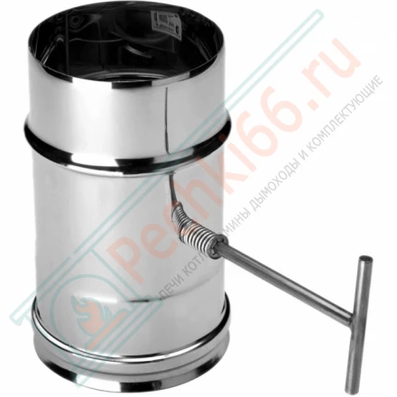 Задвижка L=170 (AISI-304/0,5мм) d-120 (Вулкан)