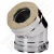 Отвод 30° V50R с изол (AISI-321/0,8-ОЦИНК-RAL/0,5) d-115/215 (Вулкан-Cerablanket)