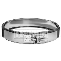 Хомут обжимной (НЕРЖ-430/0,5) d-200 (Феррум) Хомут обжимной (НЕРЖ-430/0,5) d-200 (Феррум)