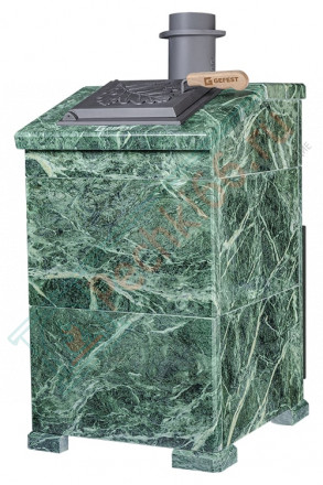 Чугунная печь для бани Комплект GFS ЗК 18 (П) Президент 830/40 Змеевик (ТехноЛит)