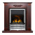 Каминокомплект Lumsden - Махагон коричневый антик с очагом Flagstaff