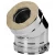 Отвод 45° V50R с изол (AISI-321/0,5-AISI-304/0,5) d-300/400 (Вулкан)