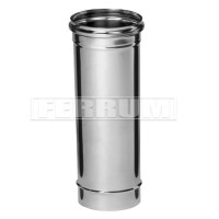 Дымоход L=0,5м (НЕРЖ-430/0,5) d-80 (Ferrum GS) Дымоход L=0,5м (НЕРЖ-430/0,5) d-80 (Ferrum GS)